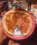 Pizza casera a la sartén