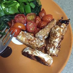 A picture of Spicy Asian tempeh.