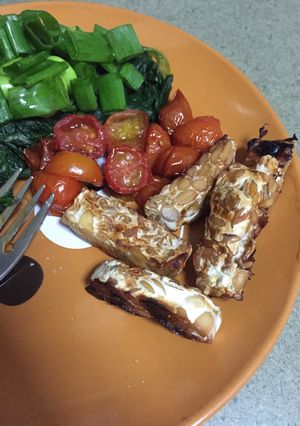 A picture of Spicy Asian tempeh.