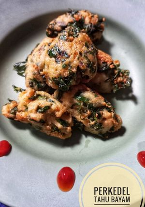 Foto resep Perkedel tahu bayam