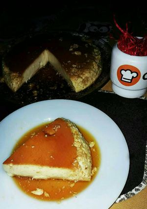 Una foto de Flan caserito y rápido