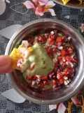 Crema de Palta con Pico de Gallo