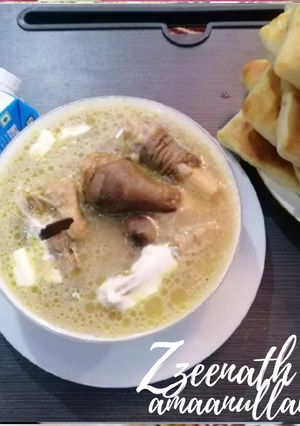 A picture of Hyderabadi Malai Paaye.