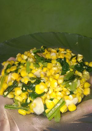 Foto resep Tumis Jagung Manis Sawi