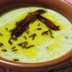A picture of Bottlegourd ya Lauki ka raita.