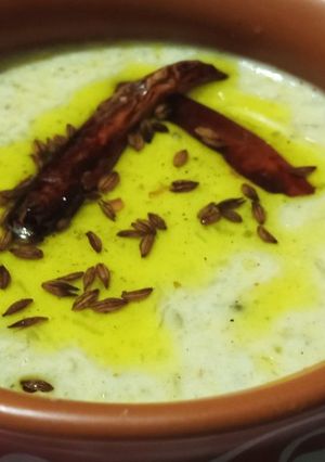 A picture of Bottlegourd ya Lauki ka raita.