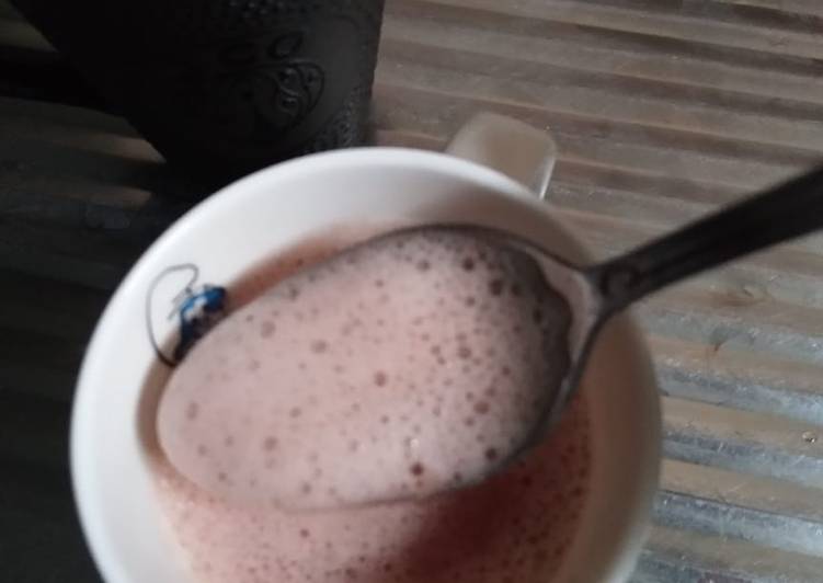 Resep Strawberry juice mix Carica Syrup, Bikin Ngiler