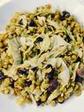 Casseruola di pan di zucchero e piselli spezzati