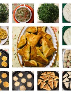 صورة لوصفة فطائر السبانخ بتشهي