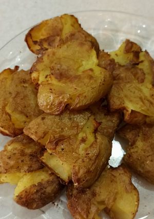 عکسی از دستور سیب زمینی تنوری سالم و رژیمی