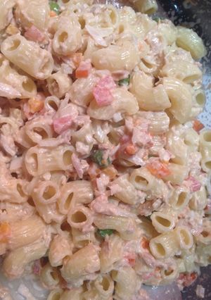 Una foto de FÁCIL! Ensalada fría de atún y pasta🇻🇪