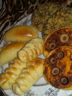 صورة لوصفة فطائر مشكلة