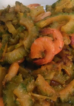 Foto resep Tumis pare udang