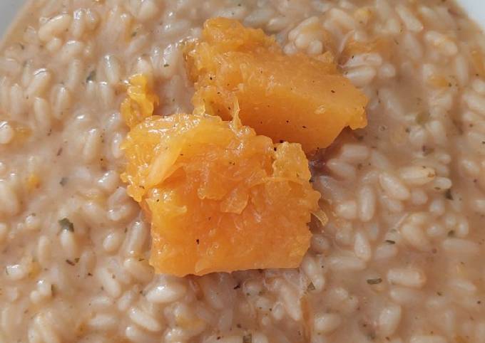 Come a Preparare Fatto in casa Risotto zucca e funghi 🍄🍄