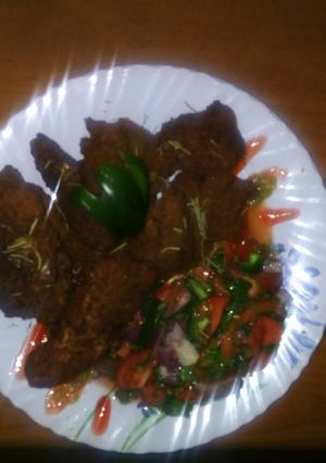 A picture of Spicy Crumbed Chicken.