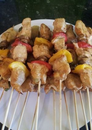 Foto resep Spicy chicken kebab