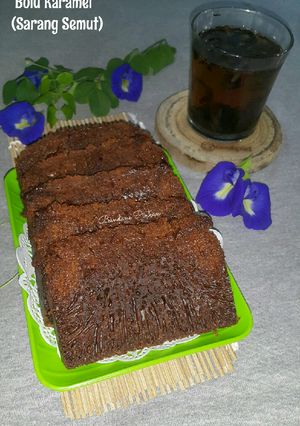 Foto resep #214 Bolu Karamel (bolu sarang semut)