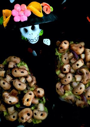 Una foto de Tostadas para Halloween