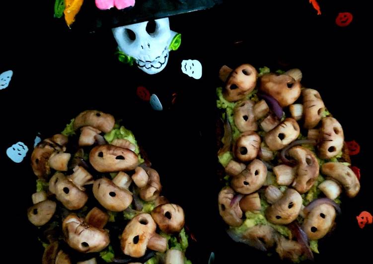 Tostadas para Halloween