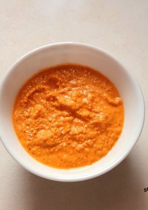 A picture of Roasted Bengal Gram Chutney.