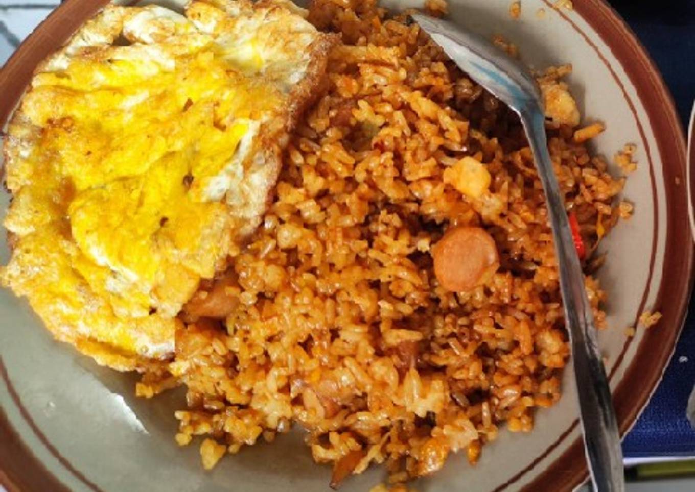 Nasi goreng praktis tapi nagih