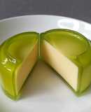 Rau câu flan phô mai