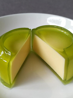 Hình của món Rau câu flan phô mai.