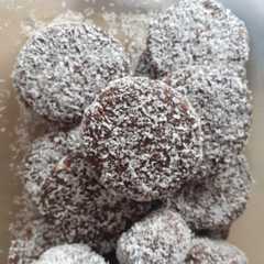 Una foto de Trufas en forma de galletitas
