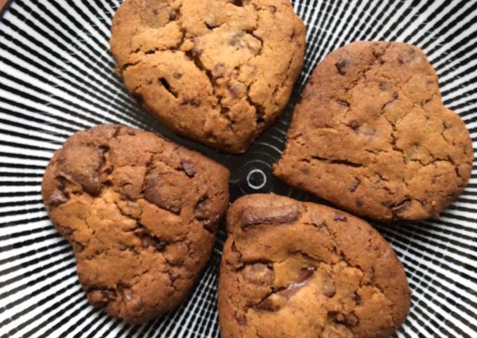 Comment faire Faire Appétissante Cookies aux pépites de chocolat
