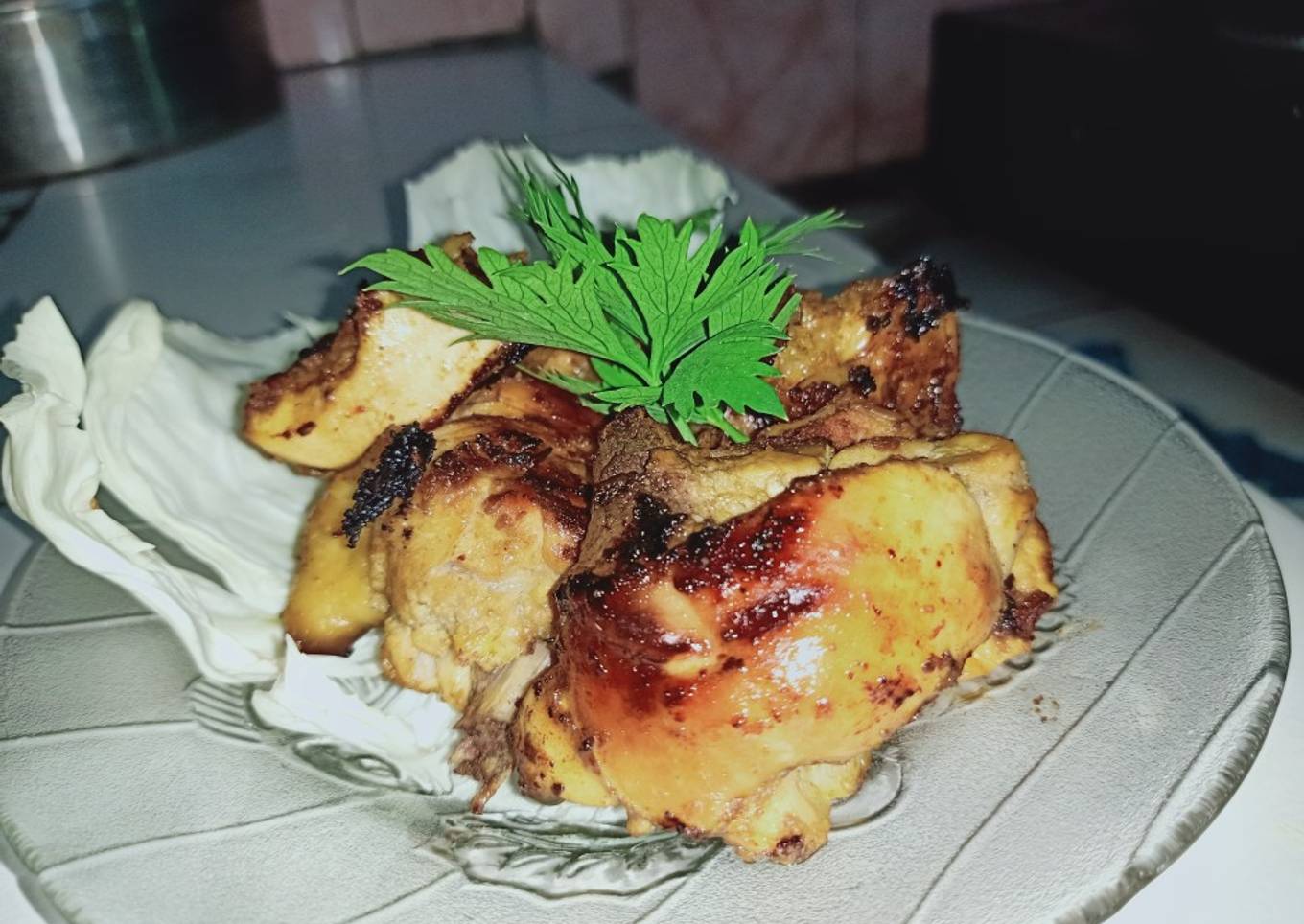 Ayam panggang gurih nyos