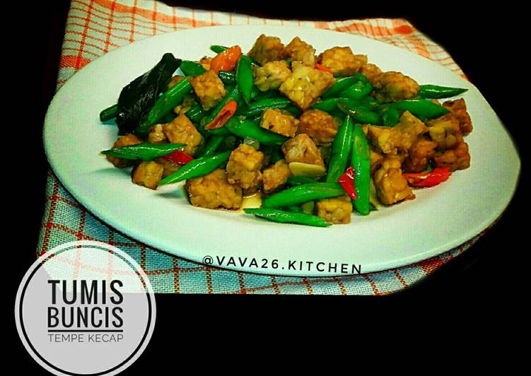 Tumis Buncis Tempe Kecap