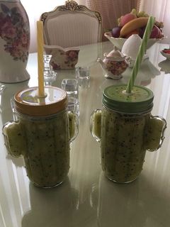 عکسی از دستور اسموتی سیب و کیوی