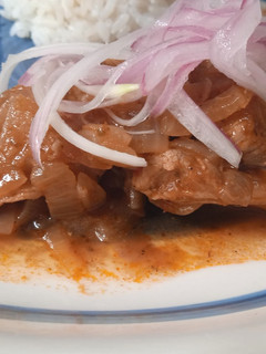 Una foto de Adobo de chancho sencillo