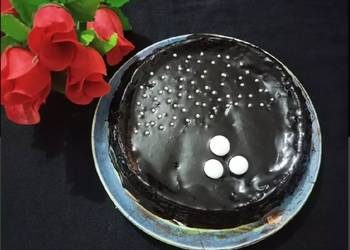 How to Make Delicious Dark Chocolate Ganash Cake