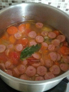 Foto resep Sop Sosis Macaroni