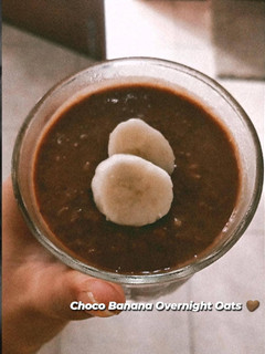 Foto resep Choco Banana Overnight Oats
