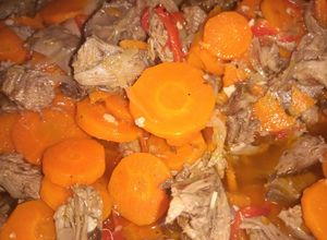 Una foto de Liebre al escabeche