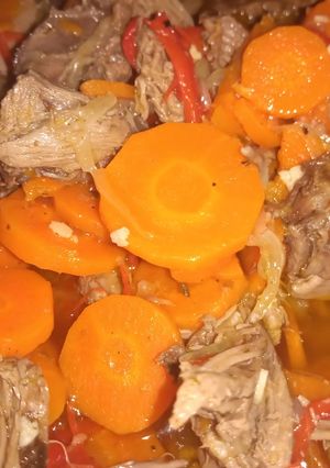Una foto de Liebre al escabeche