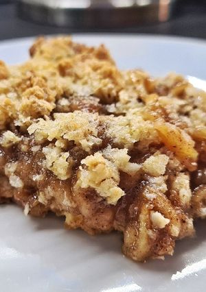 Almás morzsasüti recept fotója