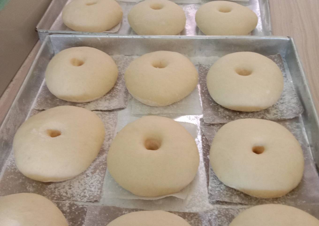 Donat empuk tanpa telur