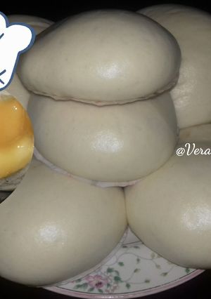 Foto resep Melted custard salted egg yolk steamed buns