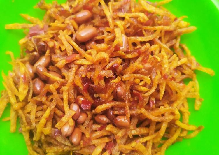 Cara membuat Kentang mustofa Sederhana dan Mudah Dibuat