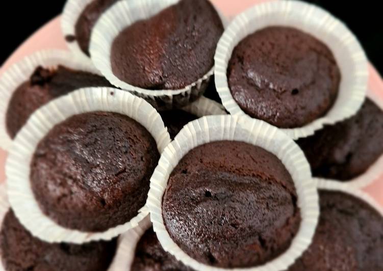 Resep Cupcake coklat super mudah Jadi, Menggugah Selera