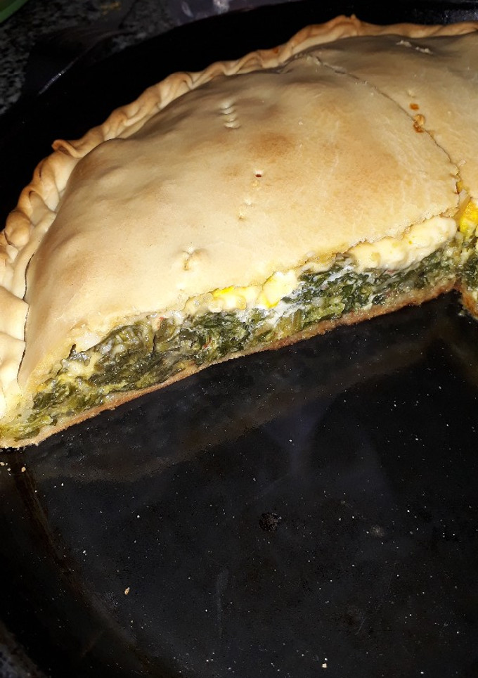 Una foto de Tarta de acelga (o espinaca)