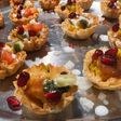 Phyllo cups chaat