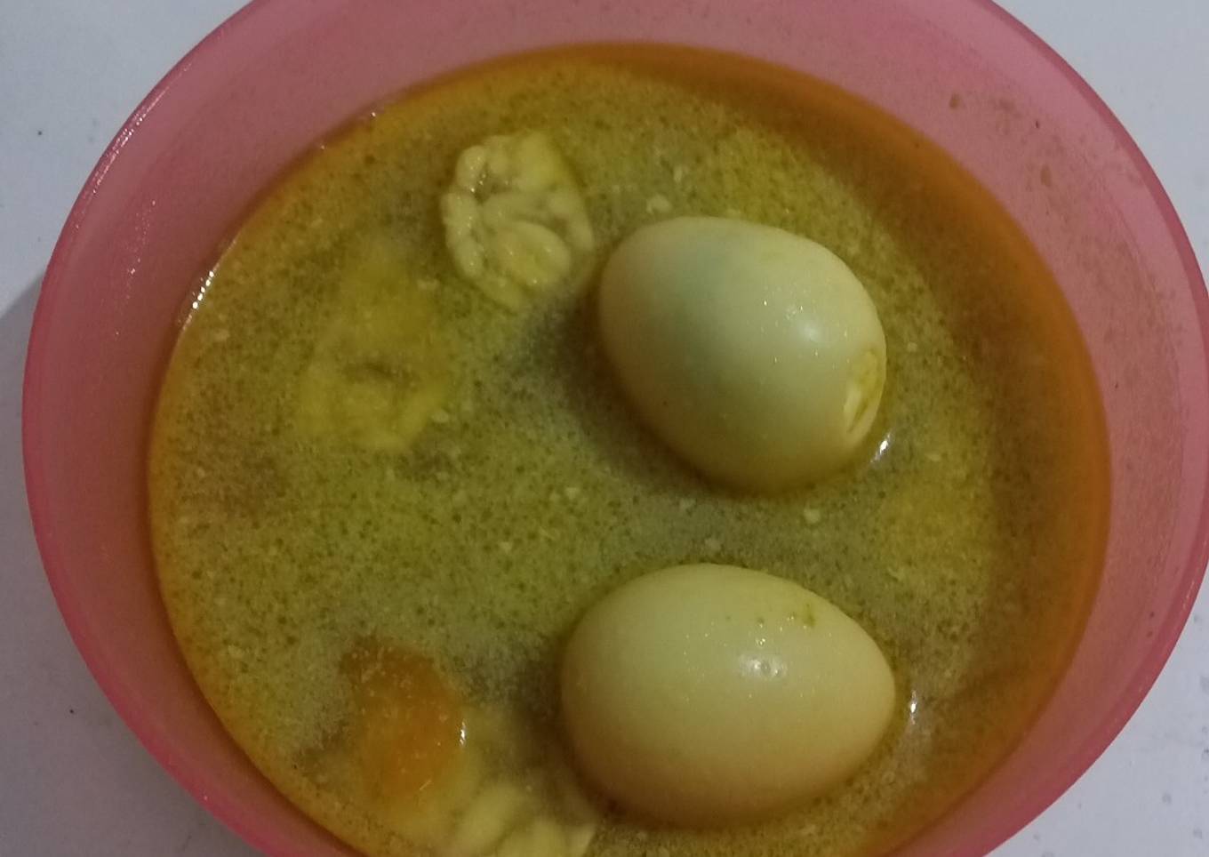 Terik Tempe Telur Puyuh (MPASI 12 bulan +)