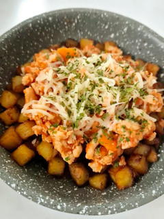 Una foto de Patatas boloñesa