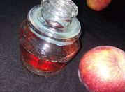 A picture of apple jam