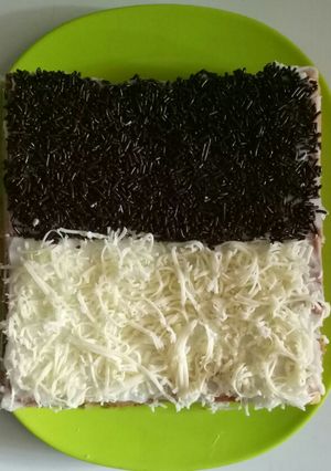 Foto resep Cake jadul keju coklat