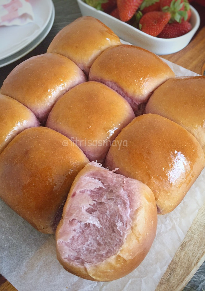 Foto resep Roti Sobek Ubi Ungu